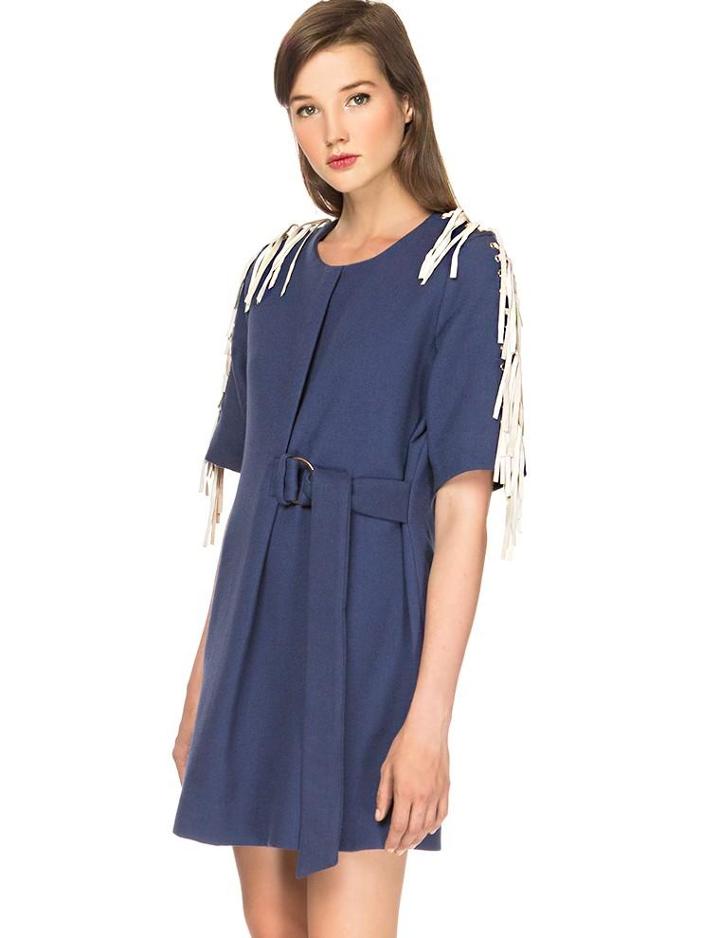 Pixie Market To Be Adored Fringe Dress