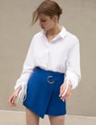 Pixie Market Cobalt Blue Ring Mini Skirt