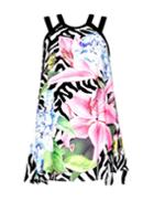 Pixie Market Lilies Floral Dress