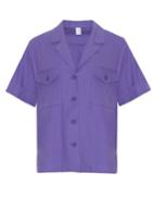 Pixie Market Purple Utility Shirt
