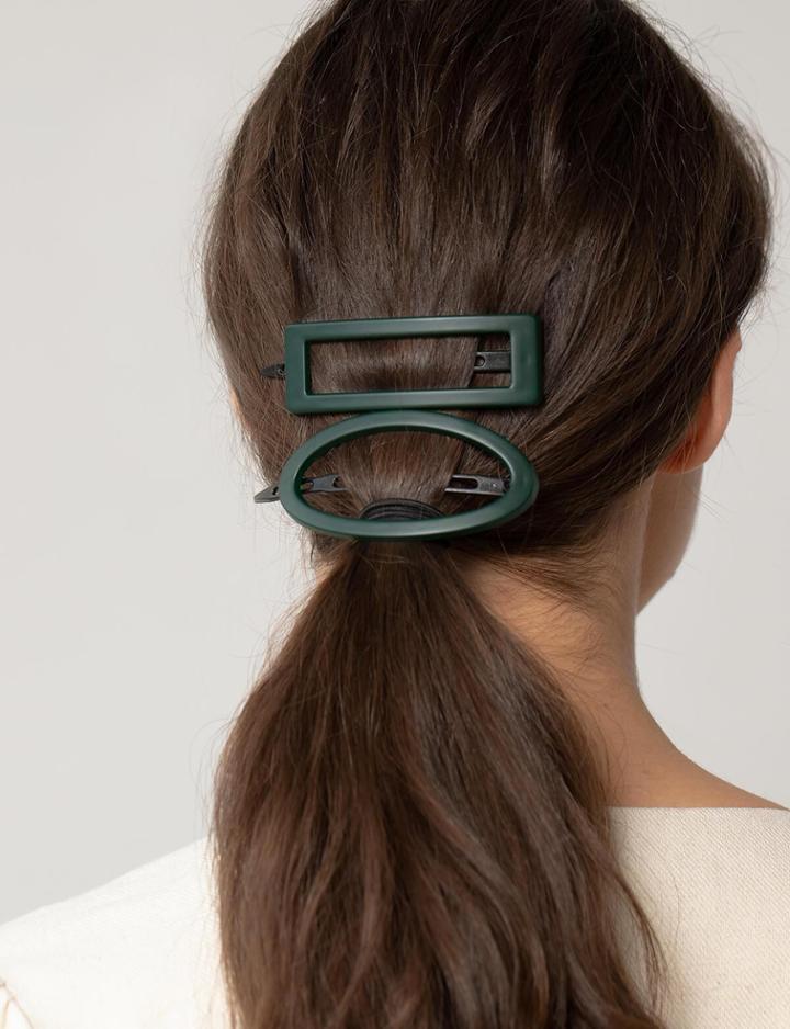 Pixie Market Green Hair Clip Set