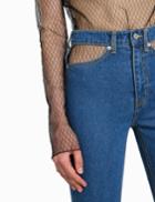 Pixie Market Stevie Cut Out Pocket Jeans