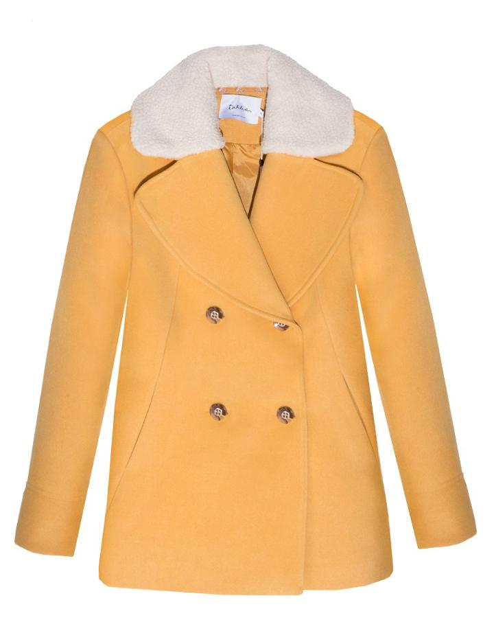 Pixie Market 70's Peacoat With Detachable Collar