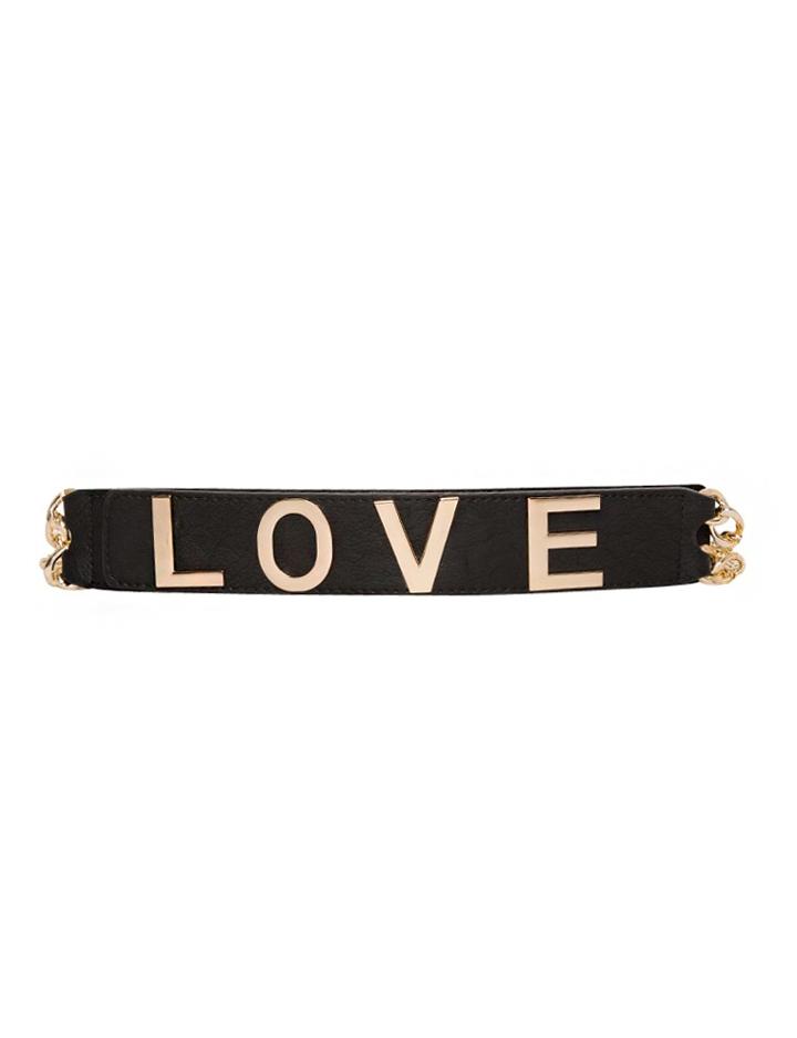 Pixie Market Love Leather Belt
