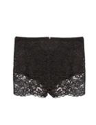 Pixie Market Black Lace Shorts