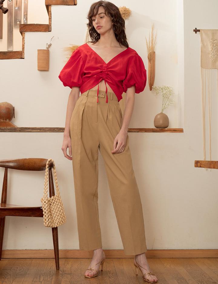 Pixie Market Siam Red Top
