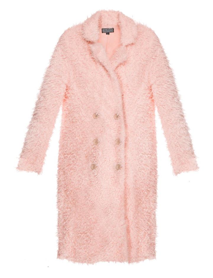 Pixie Market Pastel Pink Long Cardigan