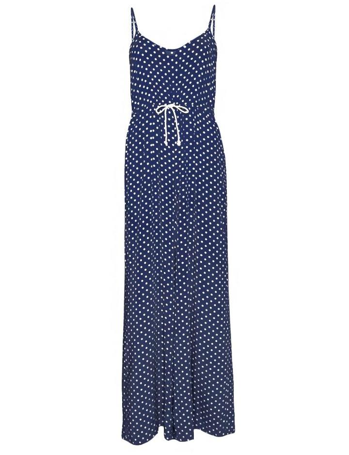 Pixie Market Polka Dot Wide Leg Jumpsuit
