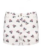Pixie Market Mickey Flag Cutoff Shorts