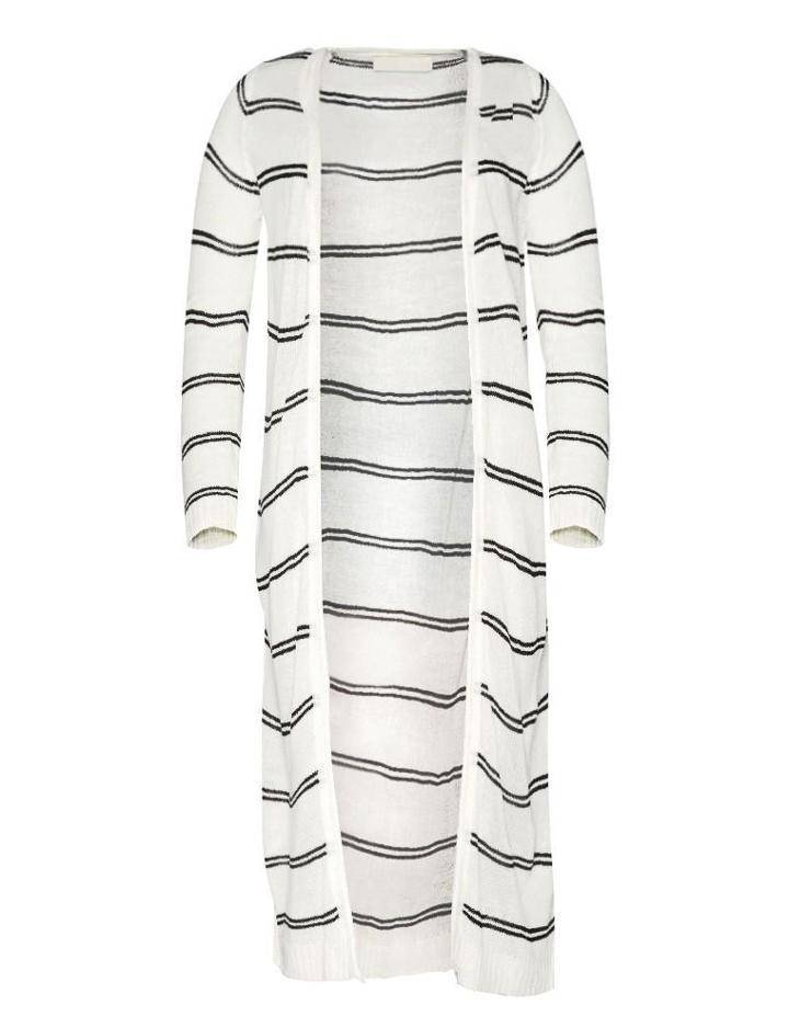 Pixie Market Nirvana Striped Long Cardigan