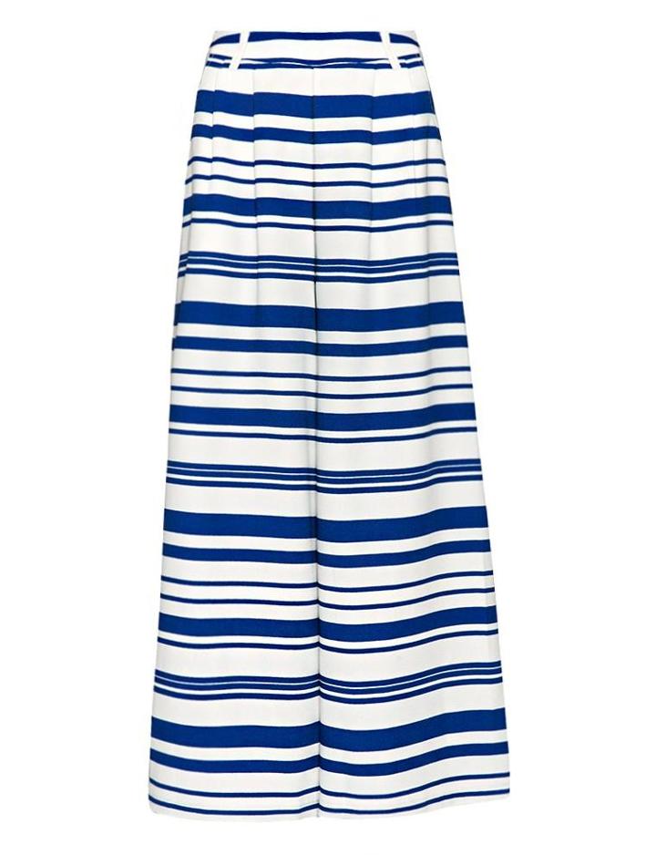 Pixie Market Striped Wide Leg Pants