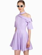 Pixie Market Kiko Light Purple Choker Dress