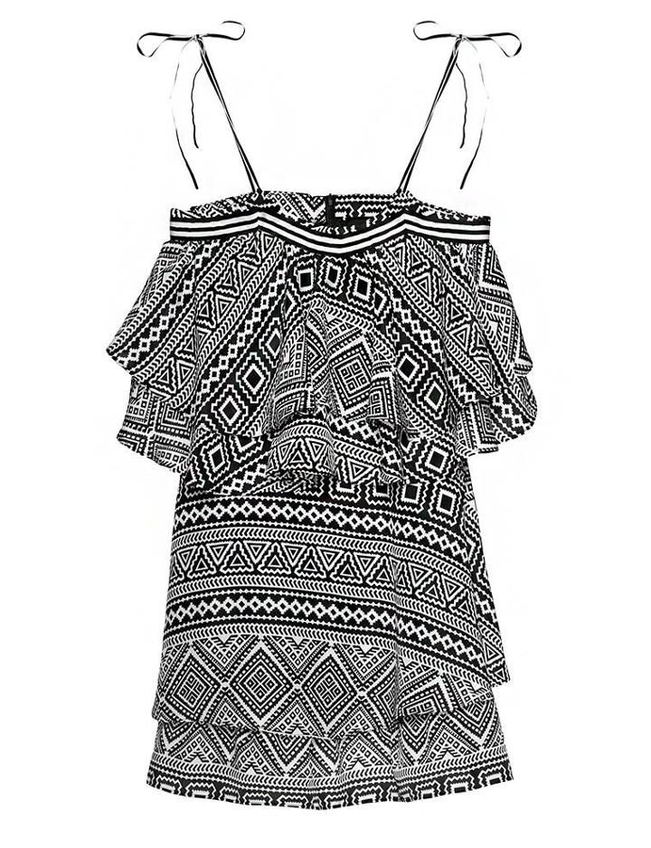 Pixie Market Weekend Ruffle Dress