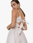 Pixie Market Capri Bow Back Tie Midi Dress