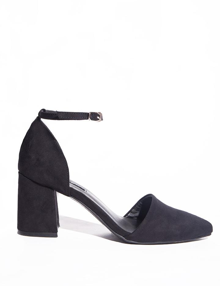 Pixie Market Ankle Strap Medium Heel Shoes