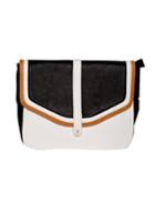 Pixie Market Melanie Leather Messenger Bag