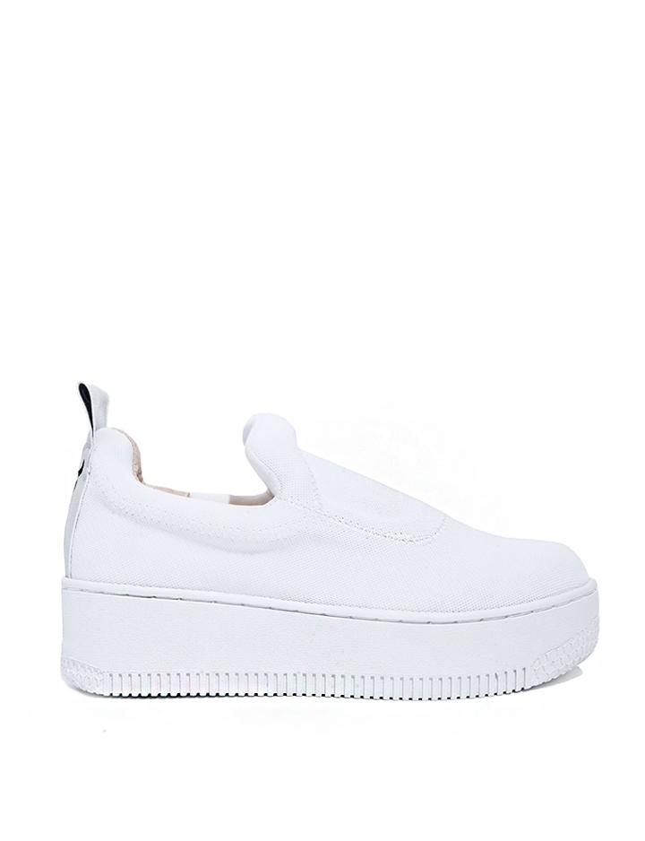Pixie Market Windsor Smith Speedy White Platform Sneakers