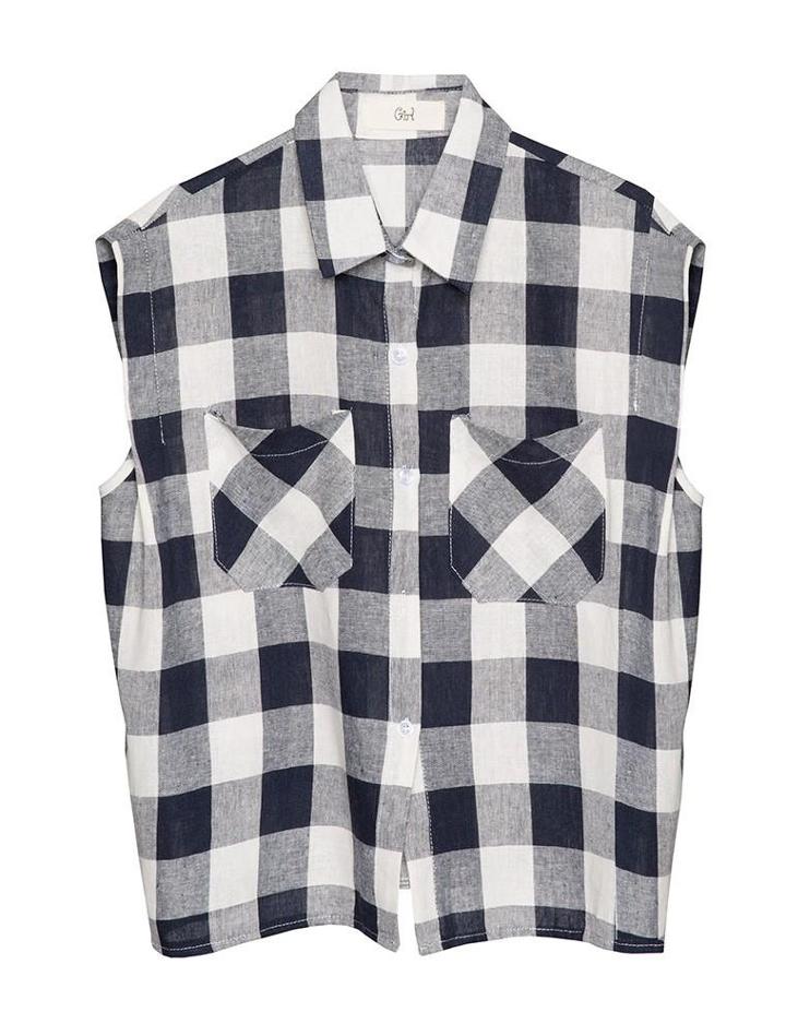 Pixie Market Gingham Crop Top