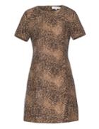 Pixie Market Leopard Shift Mini Dress