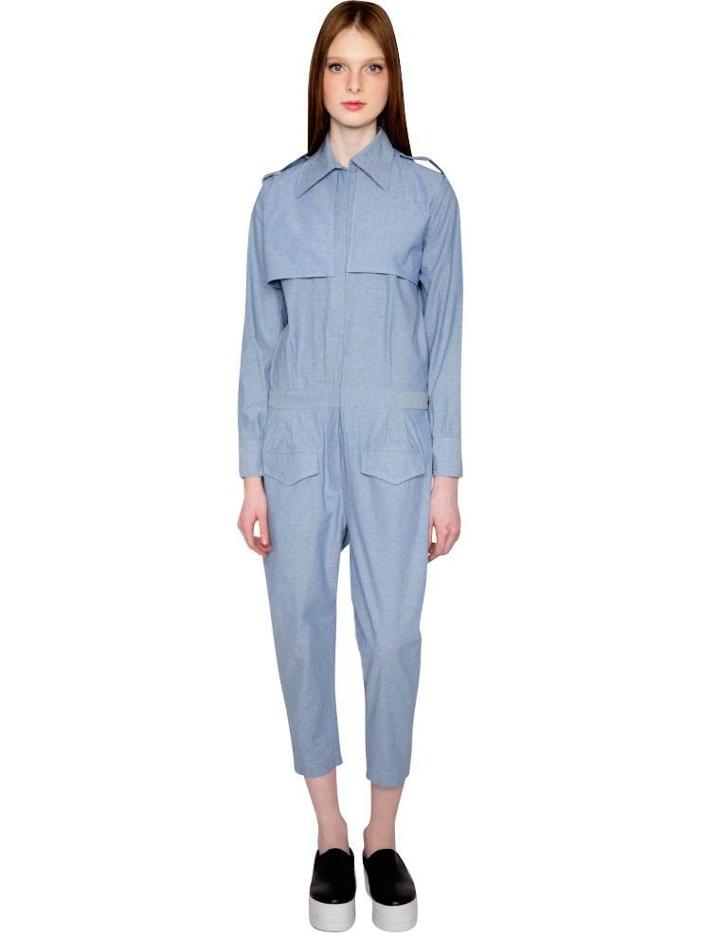Pixie Market Farahbella Denim Jumpsuit
