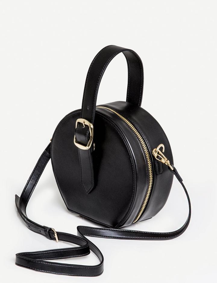 Pixie Market Black Circle Mini Bag