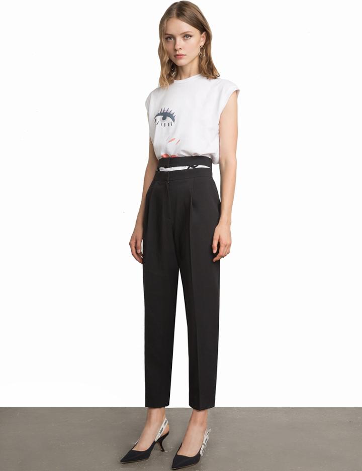 Pixie Market Oslo Double Waist Pants