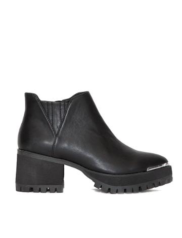Pixie Market Yru Wolf Pointed Ankle Boots