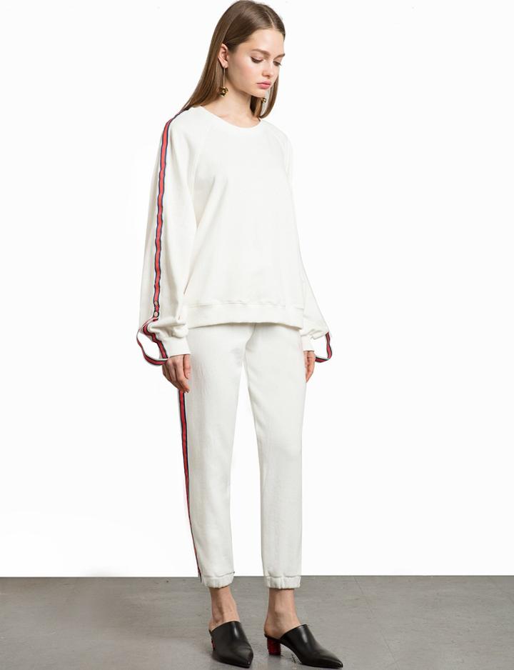 Pixie Market Side Striped Sweatpants