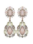 Pixie Market Irene Gem Drop Statement Earrings