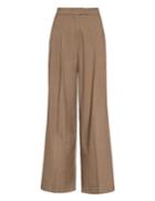 Pixie Market Brown Pleated Pants