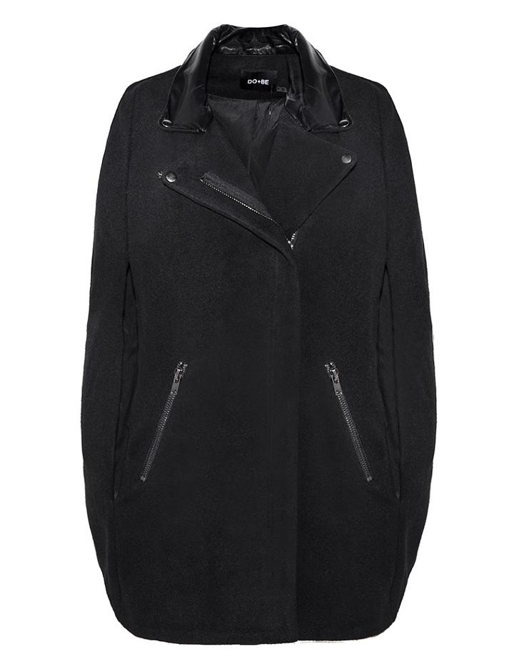 Pixie Market Moto Black Cape