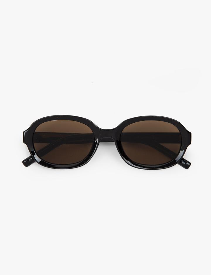 Pixie Market Brown Oval Sunglasses