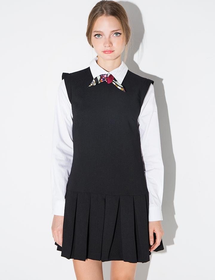 Pixie Market Scarf Tie Shirt Dress