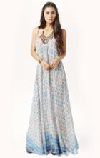 Blue Life U-back Baby Doll Maxi Dress
