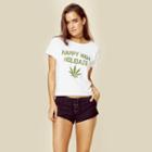 Private Party Happy High Holidaze T-shirt