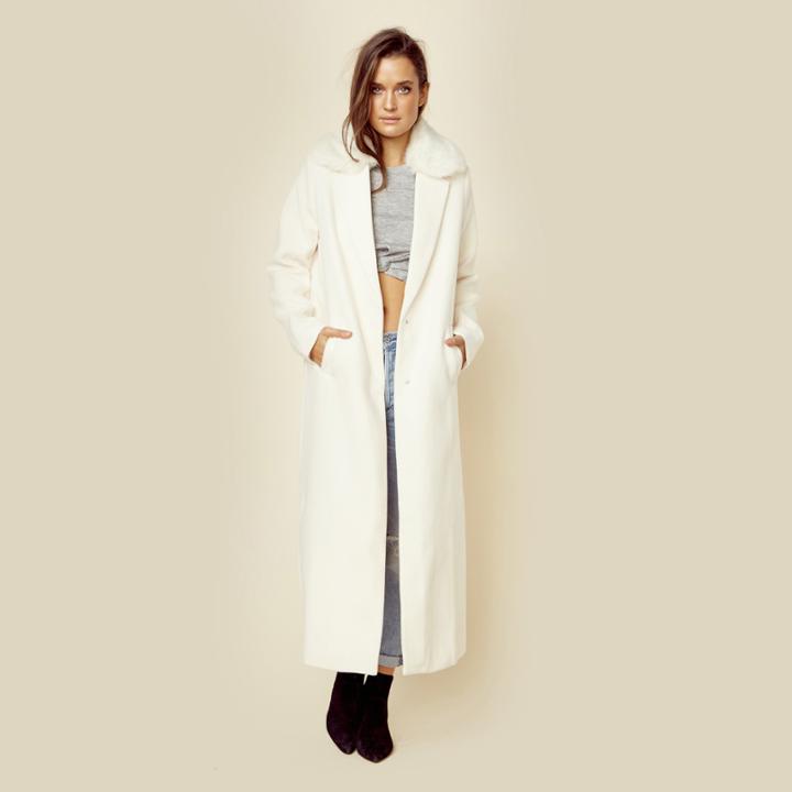 Kendall + Kylie Melton Column Coat