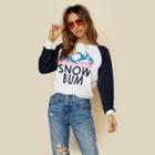 Wildfox Snow Bum Sweatshirt Outerwear