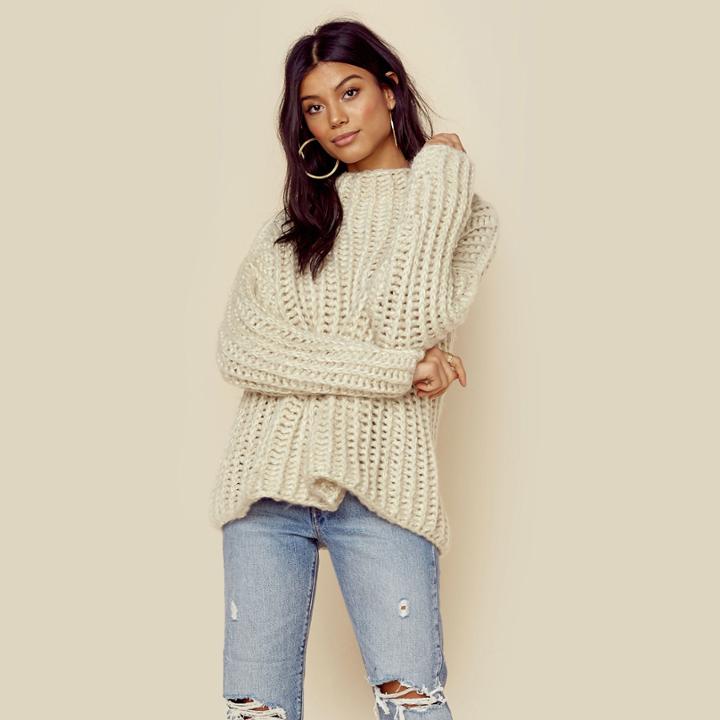 Indah Malt Fishermens Sweater Outerwear