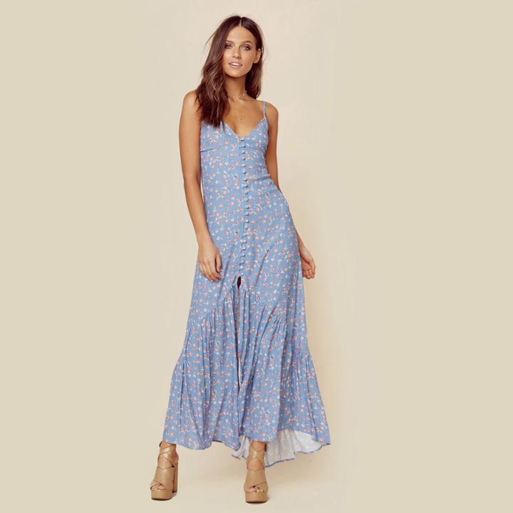 Flynn Skye Unbutton Me Fresh Dress
