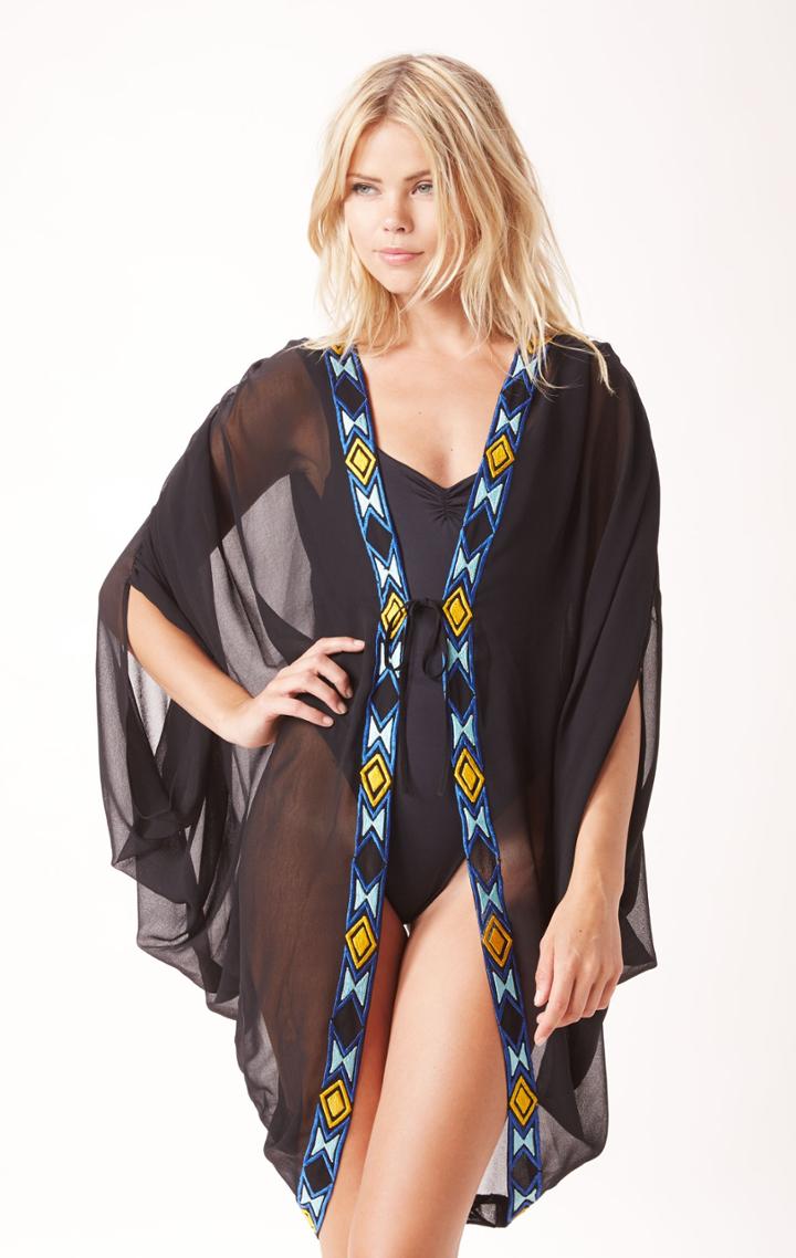 Planet Blue Sheer Shawl