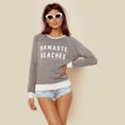 Spiritual Gangster Namaste Beaches Sweater