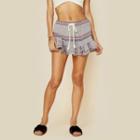 Beach Freedom Bay Ruffle Mini Skirt