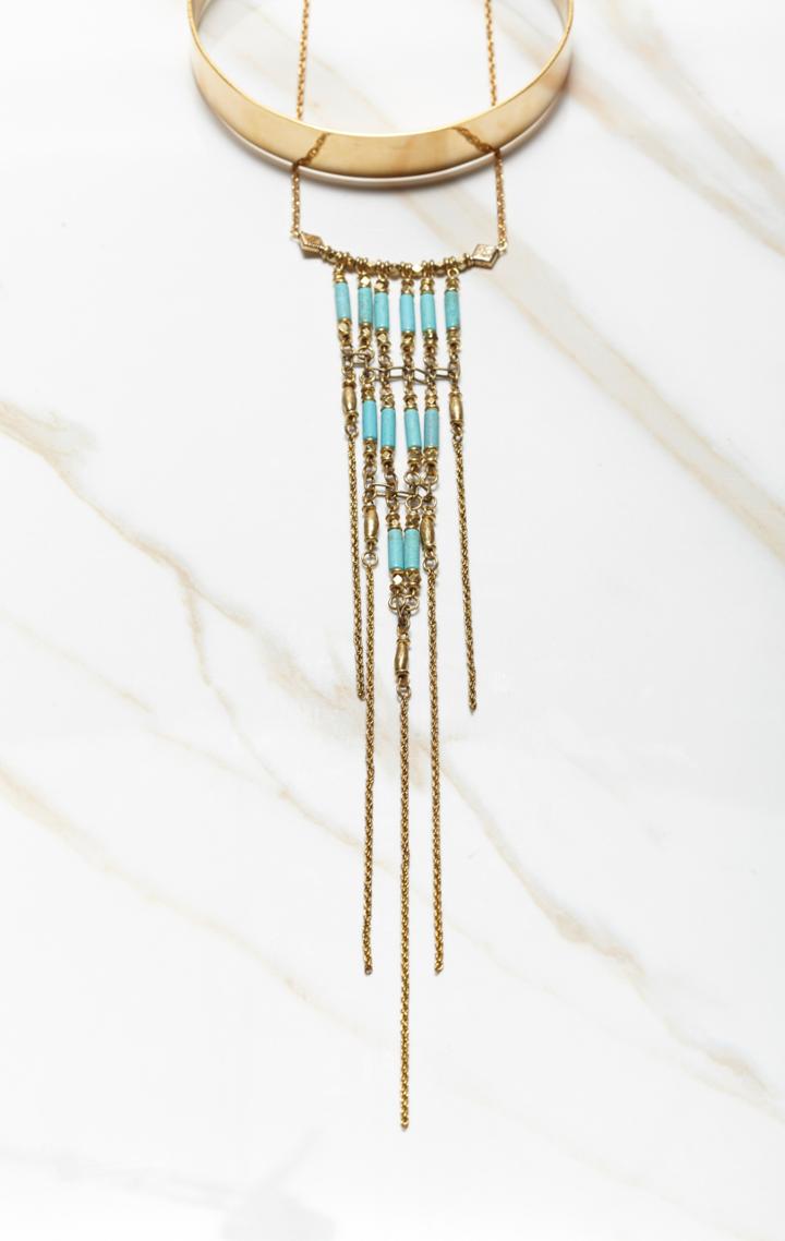 Planet Blue Walkin After Midnight Necklace