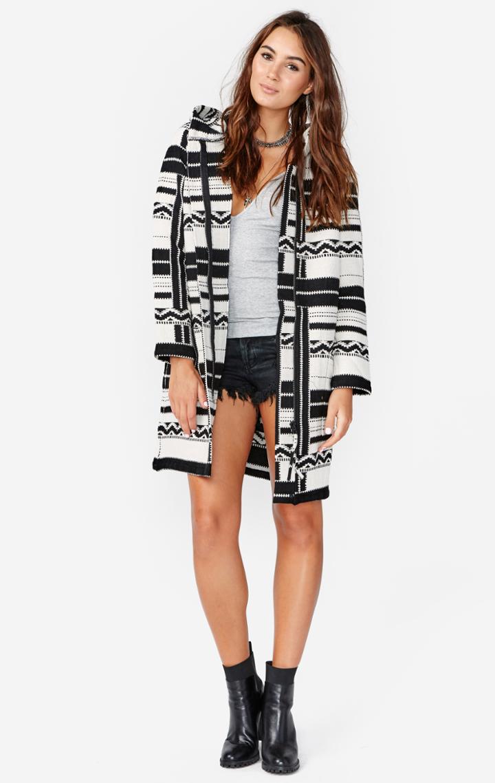Capulet Hooded Overcoat