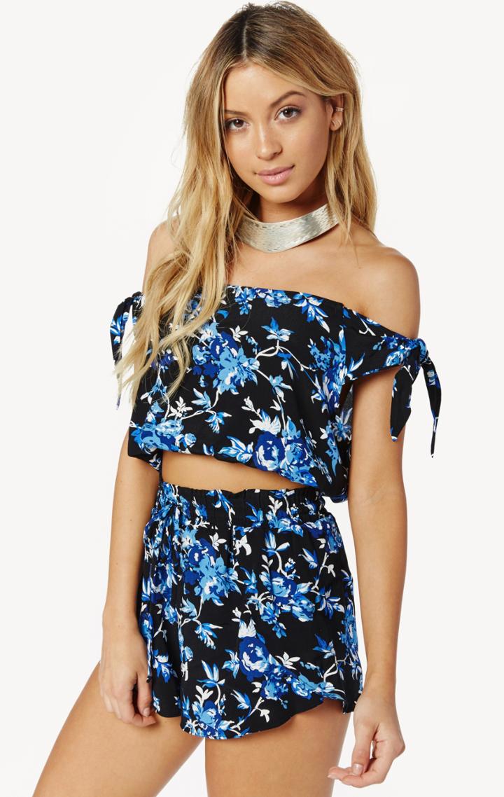 Planet Blue All Tied Up Top