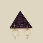 Luv Aj Double Evil Eye Hoops Accessories