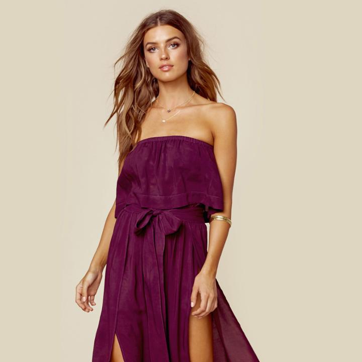 Blue Life Lina Frill Crop Top Tops