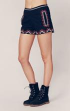 Rory Beca Silk Embroidery Shorts
