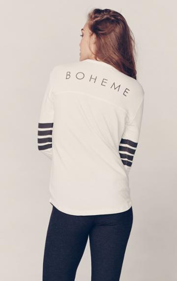 Planet Blue Rugby Boheme Stripe