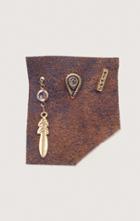 Planet Blue Zepplin Earring Set